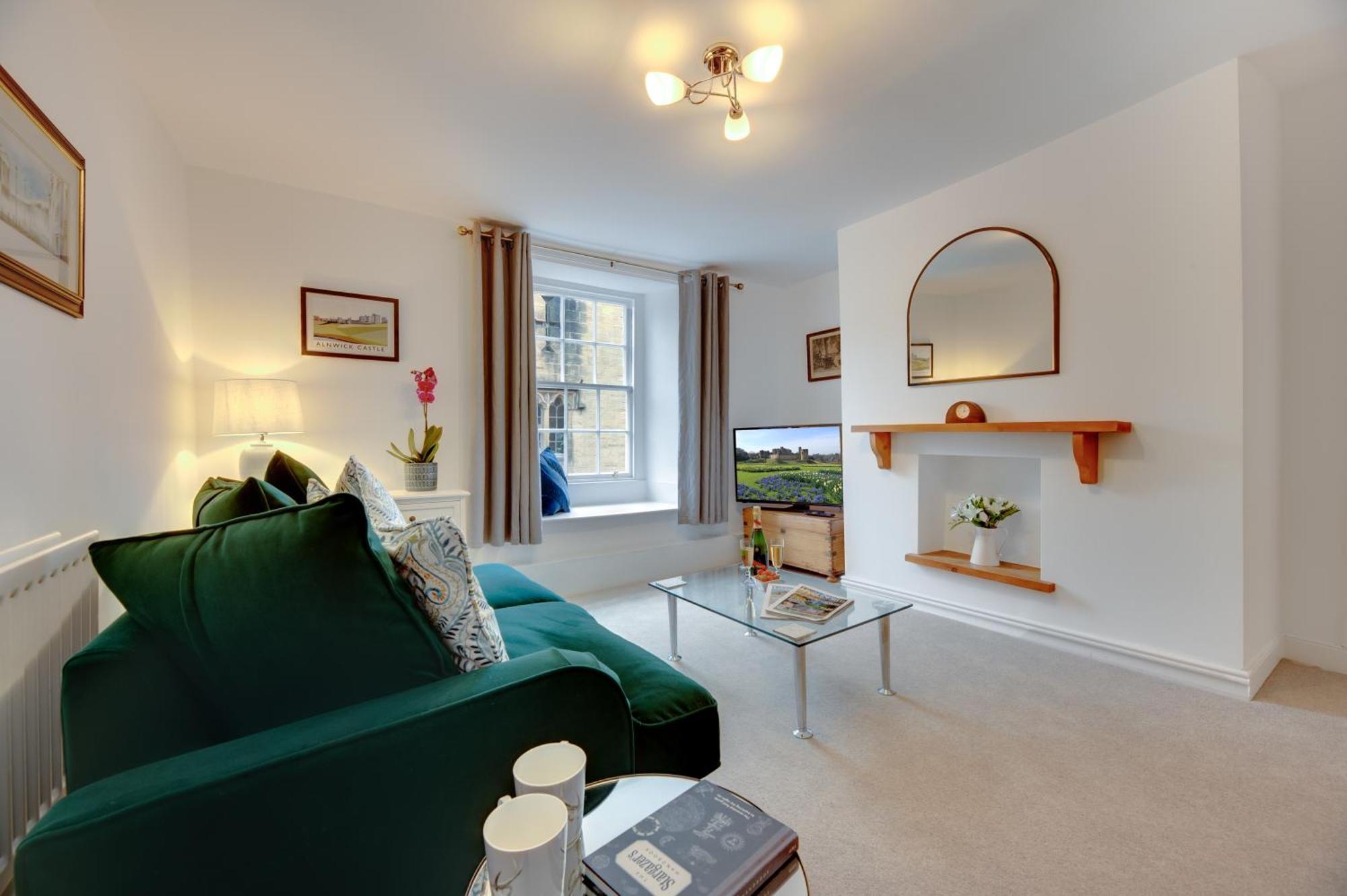 Lionsgate View - Luxury Apartment Opposite Alnwick Castle Extérieur photo